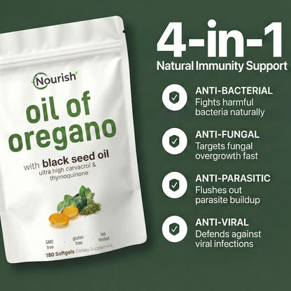 Oil of Oregano Softgel Capsules